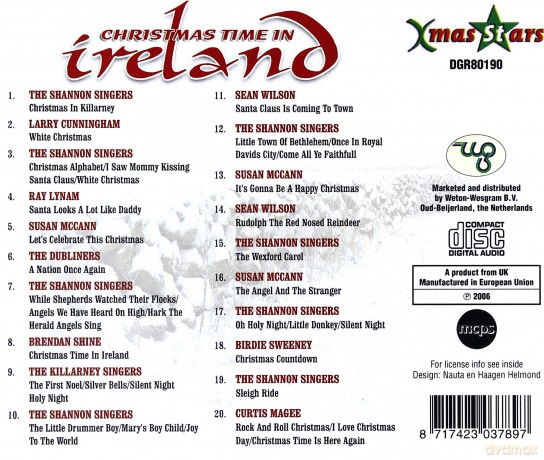 Christmas Time In Ireland [CD]
