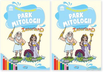 Moja kolorowanka Park mitologi [KSIĄŻKA]