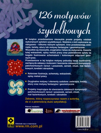 126 Motywów Szydełkowych - Melody Griffiths [KSIĄŻKA]