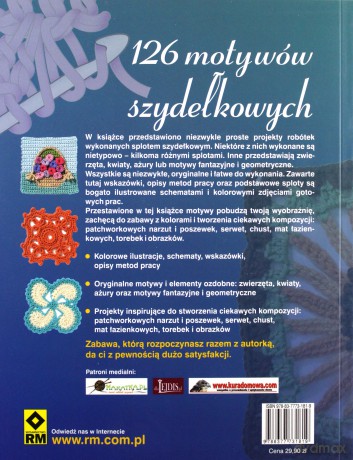 126 Motywów Szydełkowych - Melody Griffiths [KSIĄŻKA]