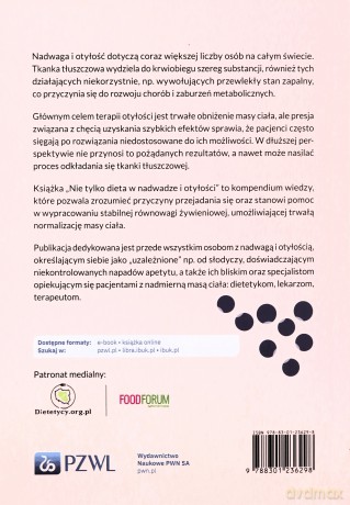 Nie tylko dieta w nadwadze i otyłości - Patryk Reimisz [KSIĄŻKA]