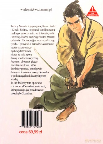Poranek ściętych głów 8 - Koike Kazuo, Kojima Goseki [KOMIKS]
