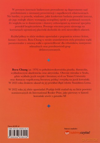 Rozkład północy - Bora Chung [KSIĄŻKA]