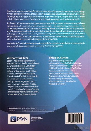 Socjologia. Kluczowe pojęcia - Anthony Giddens, W. Sutton Philip [KSIĄŻKA]