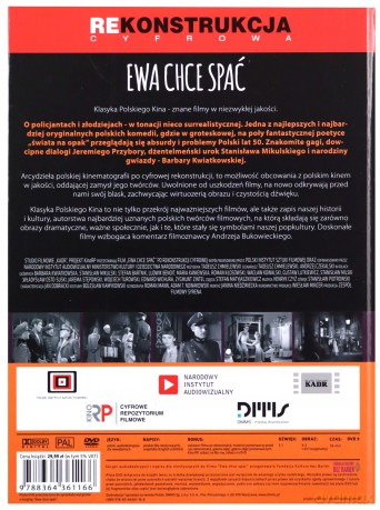Ewa chce spać (Klasyka Polskiego Kina) (booklet) [DVD] 