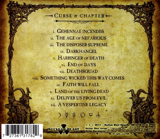 Hell: Curse And Chapter [CD]