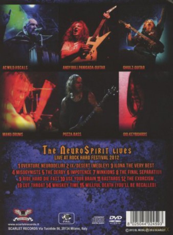 Bulldozer: The Neurospirit Lives (digipack) [CD]+[DVD]
