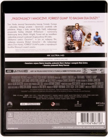 Forrest Gump [Blu-Ray 4K]