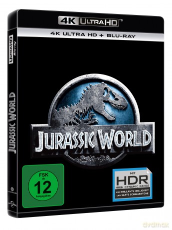 Jurassic World [Blu-Ray 4K]+[Blu-Ray]