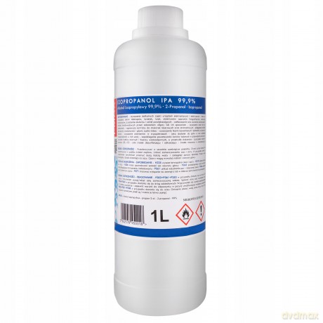 Alkohol izopropylowy Izopropanol IPA I-MAX 99,9% 1L