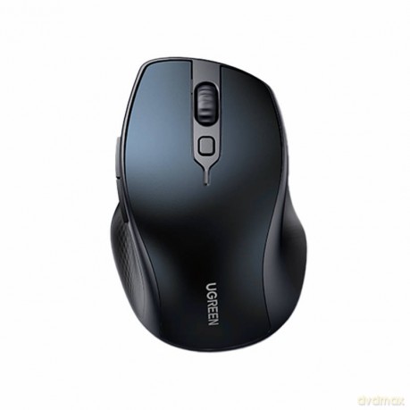 Bezprzewodowa mysz Ugreen MU101 ergonomiczna Bluetooth 2.4 GHz - niebieska