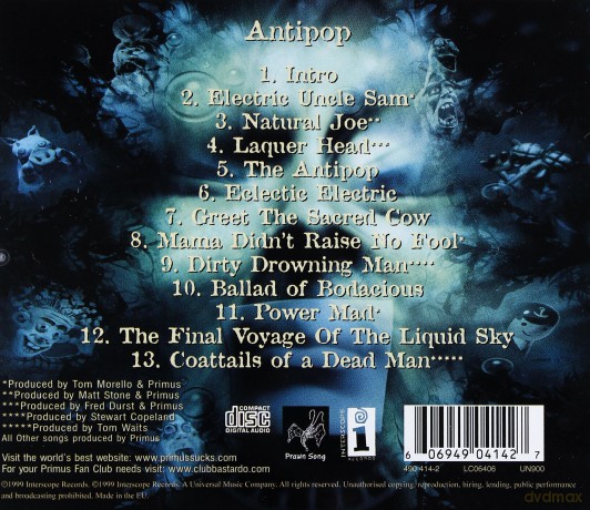 Primus: Antipop [CD]