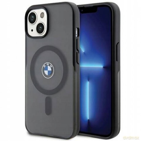 Etui BMW IML Signature MagSafe do iPhone 15 - czarne