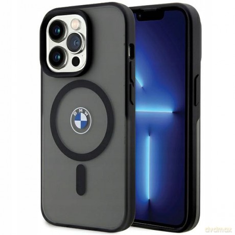 Etui BMW IML Signature MagSafe do iPhone 15 Pro Max - czarne