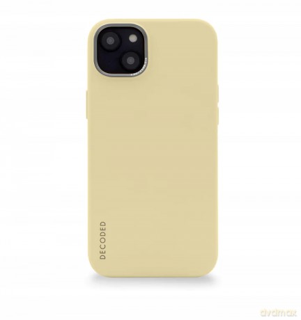 Etui Decoded Silicone Case silikonowe z MagSafe do iPhone 14 Plus - żółte