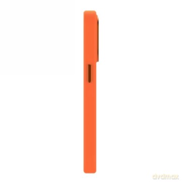 Etui Decoded Silicone Case silikonowe z MagSafe do iPhone 15 Pro Max - pomarańczowe