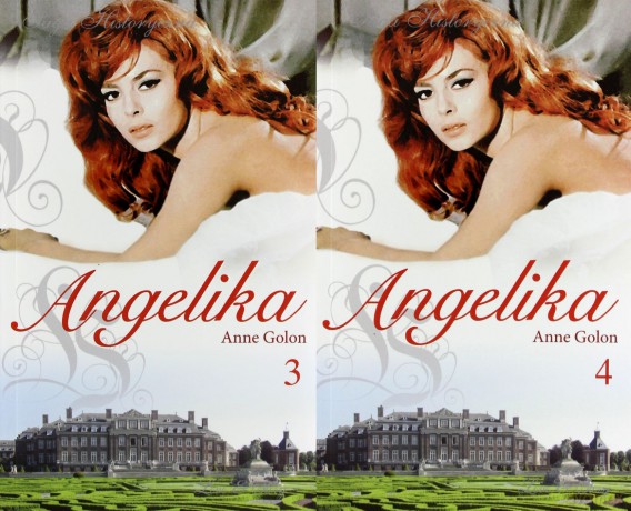 Angelika tomy 3+4: Angelika: Droga do Wersalu cz. 1 i 2 - Anne Golon Pakiet [2xKSIĄŻKA]