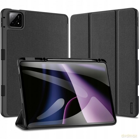 Etui Dux Ducis Domo z klapką i smart sleep na Xiaomi Pad 6S Pro 12.4'' - czarne