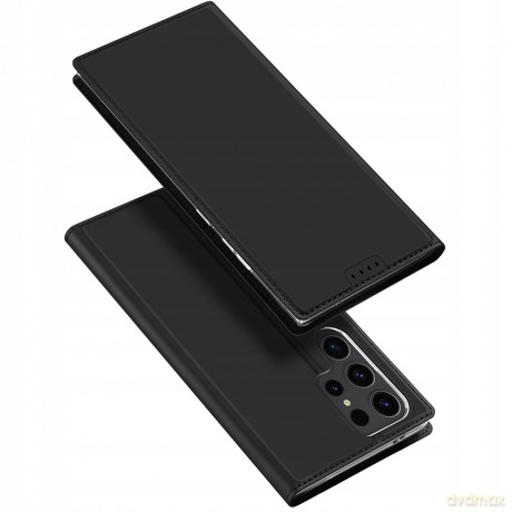 Etui Dux Ducis Skin Pro do Samsung S24 Ultra z klapką - czarne