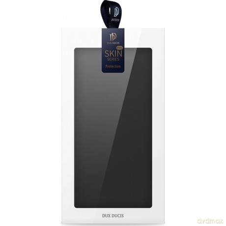 Etui Dux Ducis Skin Pro z klapką i miejscem na kartę na Xiaomi Redmi Note 13 Pro+ 5G - czarne