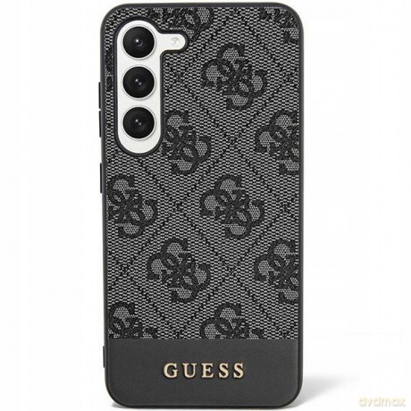 Etui Guess 4G Stripe Collection na Samsung Galaxy S24+ - czarne
