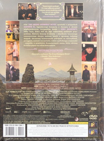 Grand Budapest Hotel [DVD]