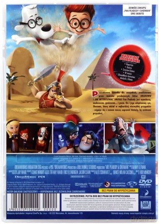 Pan Peabody i Sherman [DVD]