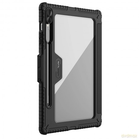 Etui Nillkin Bumper Leather Case Pro na Samsung Galaxy Tab S9+ - czarne