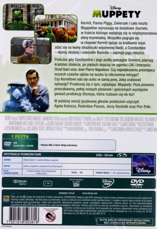 Muppety: Poza prawem [DVD]