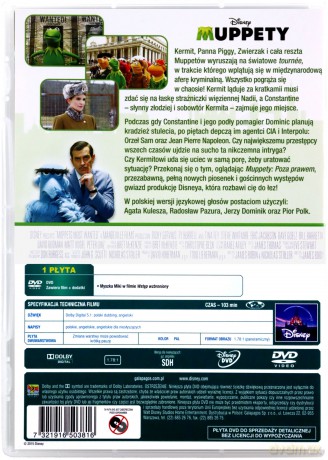 Muppety: Poza prawem [DVD]