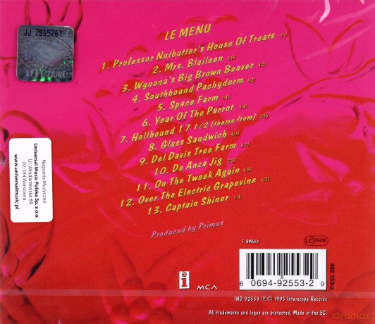 Primus: Tales From The Punchbowl [CD]