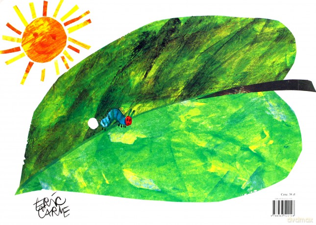 Bardzo Głodna Gąsienica A4 - Eric Carle [KSIĄŻKA]