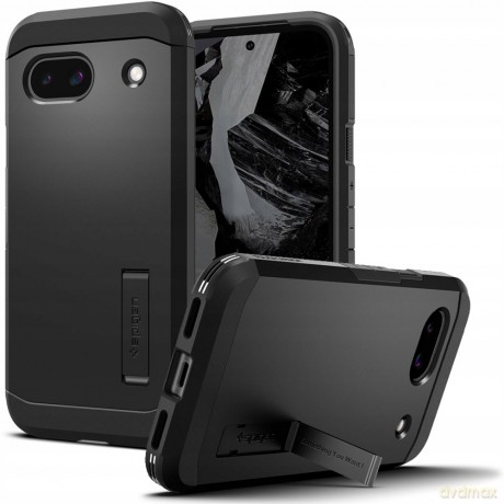 Etui Spigen Tough Armor na Google Pixel 8A - czarne