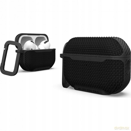 Etui UAG Metropolis do AirPods Pro 2 z karabińczykiem - czarne