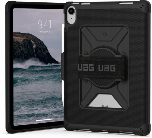 Etui UAG Metropolis do iPad 10.9" 10 gen. z uchwytem na Apple Pencil i dłoń - czarne