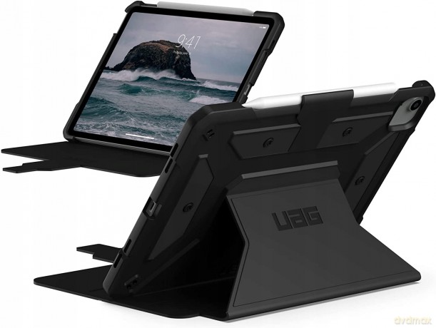 Etui UAG Metropolis SE do iPad Pro 11'' 1/2/3/4G, iPad Air 10.9'' 4/5G z uchwytem do Apple Pencil - czarne
