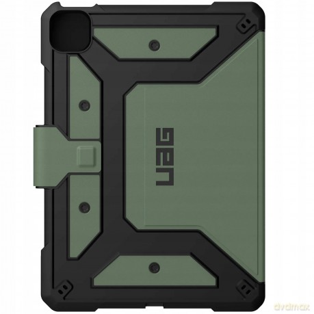 Etui UAG Metropolis SE do iPad Pro 11" 1/2/3/4G, iPad Air 10.9" 4/5G z uchwytem do Apple Pencil - zielone