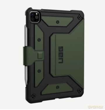 Etui UAG Metropolis SE do iPad Pro 11" 1/2/3/4G, iPad Air 10.9" 4/5G z uchwytem do Apple Pencil - zielone