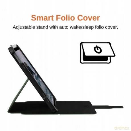 Etui UAG Metropolis SE do iPad Pro 11" 1/2/3/4G, iPad Air 10.9" 4/5G z uchwytem do Apple Pencil - zielone