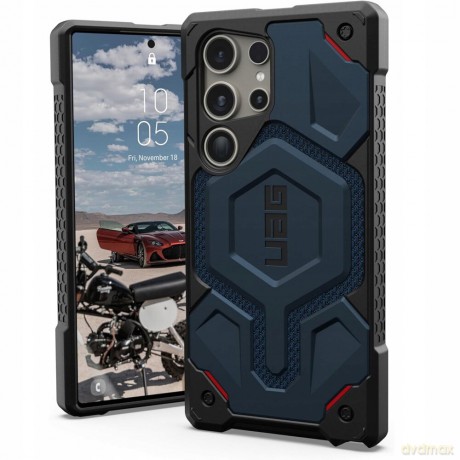 Etui UAG Monarch do Samsung Galaxy S24 Ultra - ciemnoniebieskie