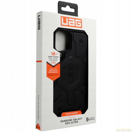 Etui UAG Pathfinder do Samsung Galaxy S24 Ultra - czarne