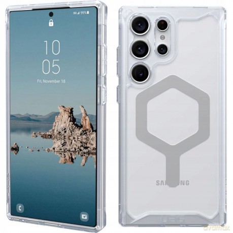 Etui UAG Plyo Pro do Samsung Galaxy S23 Ultra 5G z wbudowanym modułem magnetycznym - przezroczyste