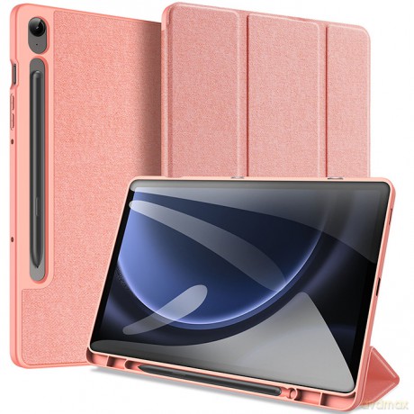 Etui z podstawką Dux Ducis Domo Samsung Galaxy Tab S9 FE - różowe