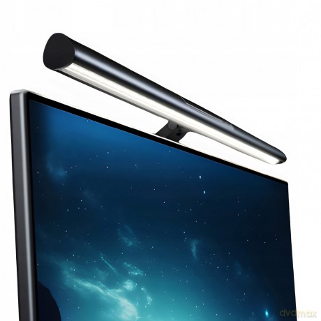 Lampa Baseus i-wok 3 BS-LT007 na monitor magnetyczna asymetryczna - czarna