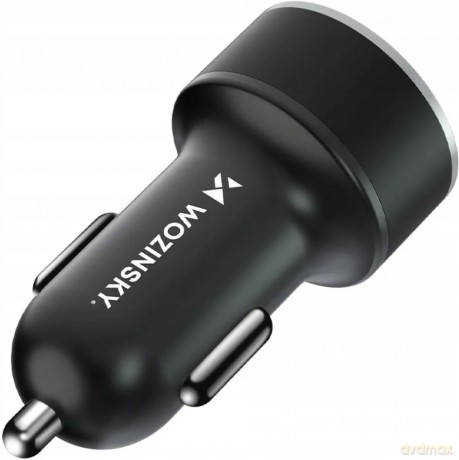 Ładowarka samochodowa Wozinsky WDCCAC USB-C USB-A 36W - czarna