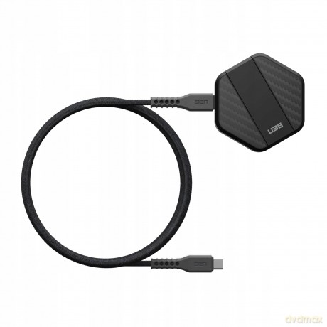 Ładowarka UAG Wireless Charger bezprzewodowa 15W z podstawką kompatybilna z MagSafe - czarny karbon