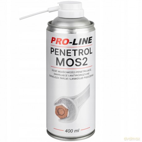 Odrdzewiacz silnie penetrujący PENETROL MoS2 PRO-LINE spray 400ml