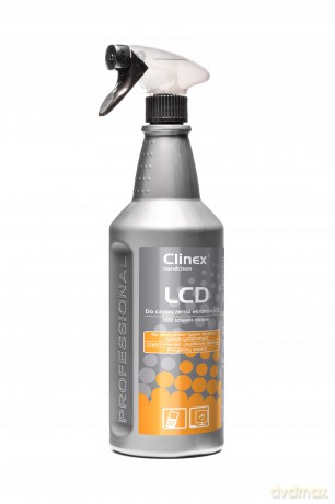 Płyn do mycia czyszczenia ekranów i monitorów LCD telefonów CLINEX LCD 1L