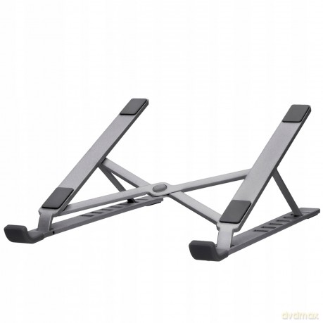 Podstawka Silver Monkey Blanc pod laptopa ergonomiczna składana - srebrna