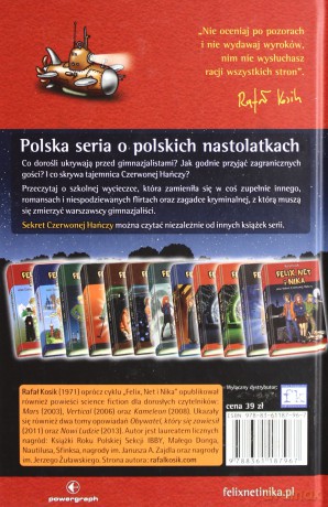 Felix Net i Nika Oraz Sekret Czerwonej Hańczy - Rafał Kosik [KSIĄŻKA]